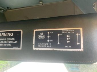 Ex Army Mack 6x6 Fuel Tanker