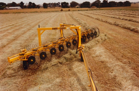 Elsworth 11 Reel Inline Hay Rake