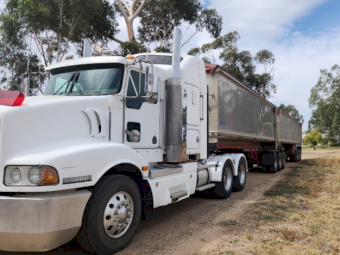 1998 Byrne Aluminum TOA B Double Tipper Trailers