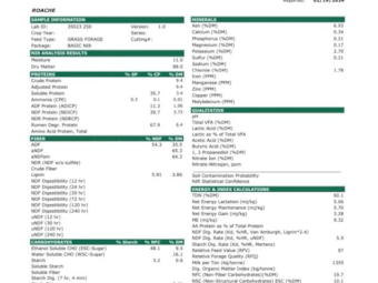 Pasture Hay 5x4 Rolls