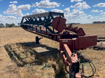 Case IH 8210 PTO Windrower