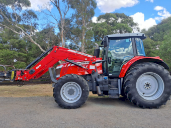 2018 Massey Ferguson 7614 FWA Tractor
