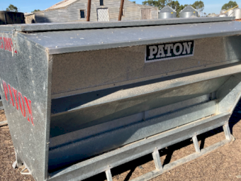 New 1.5 tonne Paton Feeders x 2