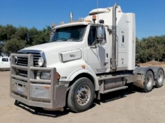 2008 Stirling Prime Mover with Lusty Tri Axle Trailer