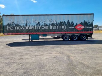 1995 Freighter 45Ft Tautliner Trailer