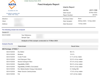 80mt Oaten Hay 650kg 8x4x3 Bales