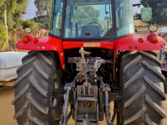 2008 Massey Ferguson 6465 Tractor with 975 Loader