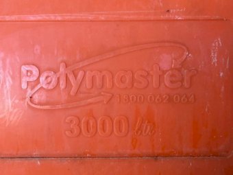 Portable Heavy Duty 3,000 litre Polymaster Tank.