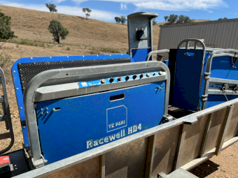 2021 Te Pari Racewell HD4 Sheep Handler