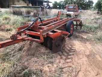 Case David Brown Offset Disc