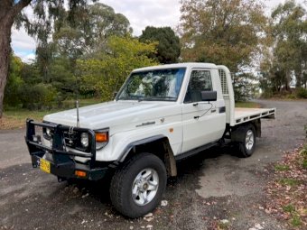 Under Auction - (A247) 2001 Toyota Landcruiser 79 Series 