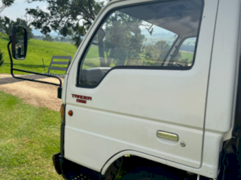 1994 Ford Trader 0811 Tray Truck with Stock Crate