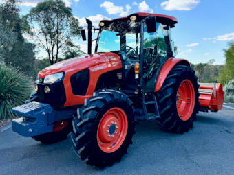 2022 Kubota M5091 Tractor and Mower
