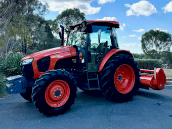 2022 Kubota M5091 Tractor and Mower
