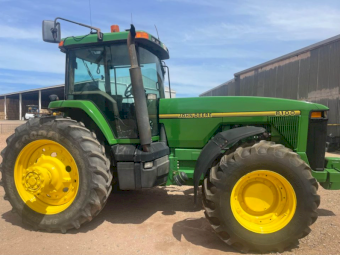 John Deere 8100 FWA tractor