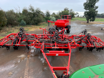 2014 Horwood Bagshaw PSS 12m Bar with 11000L TBH Air Cart