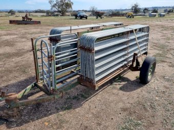 Under Auction - (A248) Thornton Portable Sheep yards 