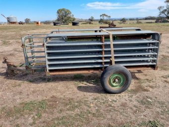 Under Auction - (A248) Thornton Portable Sheep yards 
