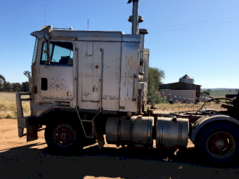 1988 Kenworth K100E Prime Mover with a 1982 Allan Aluminium Tipper