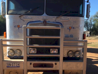 1988 Kenworth K100E Prime Mover with a 1982 Allan Aluminium Tipper