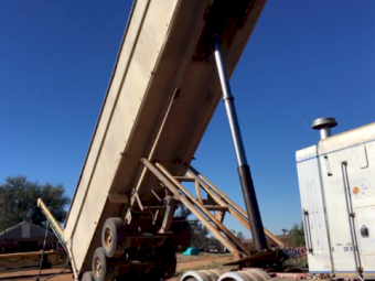 1988 Kenworth K100E Prime Mover with a 1982 Allan Aluminium Tipper