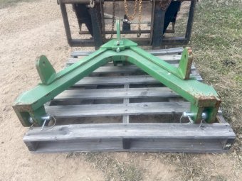 Universal three-point linkage frame to suit tractor