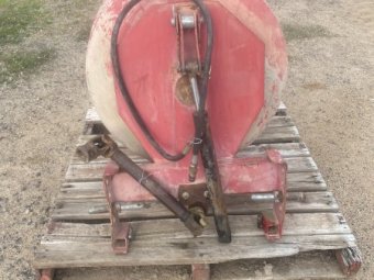 Three-point linkage cement mixer