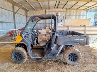 2019 Can Am HD8 DPS Pro Defender UTV