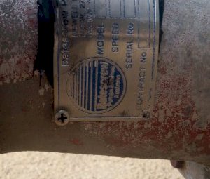 Bates Screw Pump with Frame