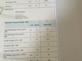 70-80mt Oaten Hay 8x3x3 Bales