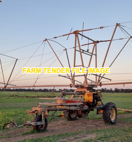 WANTED Upton (or Similar) Travelling Boom Irrigator