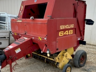 Under Auction - New Holland 648 Round Baler | Farm Tender