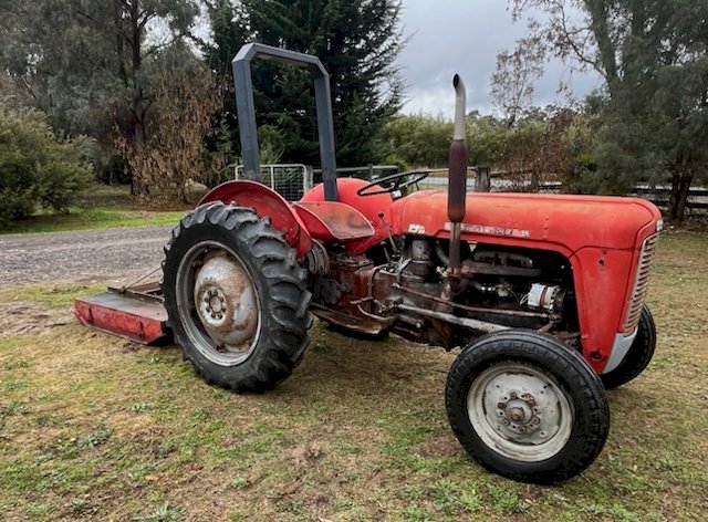 Massey Ferguson 35 Tractor with 4ft Slasher