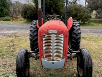 Massey Ferguson 35 Tractor with 4ft Slasher