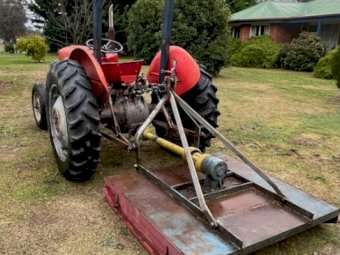 Massey Ferguson 35 Tractor with 4ft Slasher