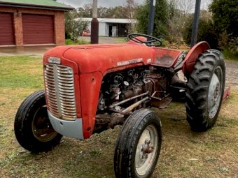 Massey Ferguson 35 Tractor with 4ft Slasher