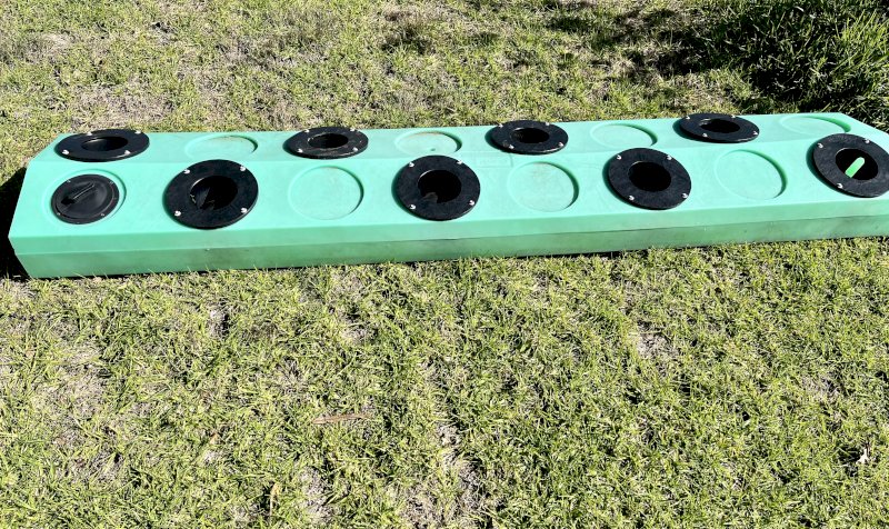 Rapid Plus Sheep Feeder with 8 licks .