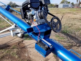 Grain Auger  : 34 Feet  X 7 Inch