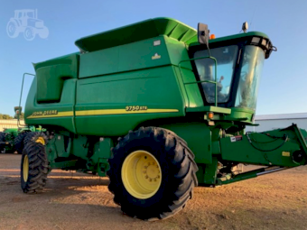 2001 John Deere 9750 STS & 936D