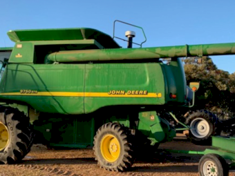 2001 John Deere 9750 STS & 936D