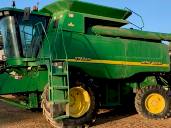 2001 John Deere 9750 STS & 936D