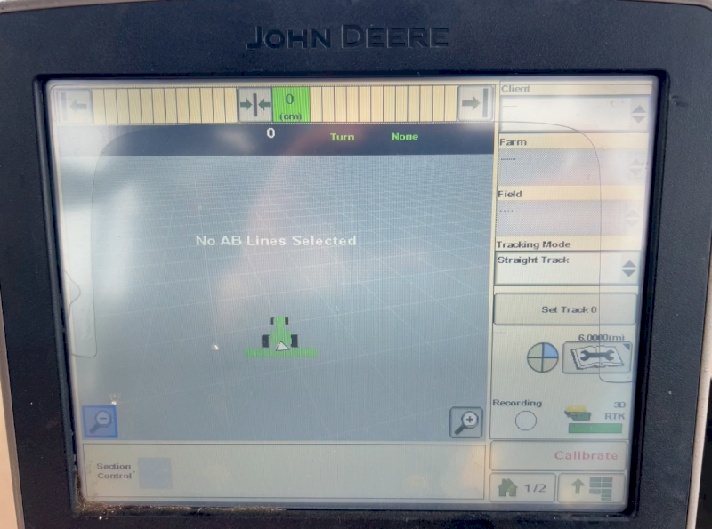 John Deere 2630 Screen