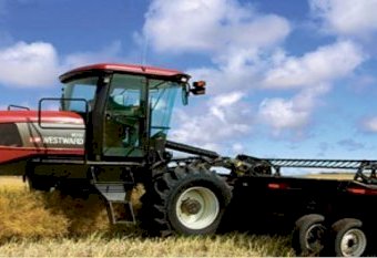 MacDon M 150 Windrower with  40  ft Head