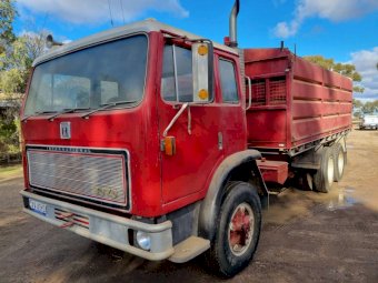1977 International Acco 3070B Truck with Tipping Trailer