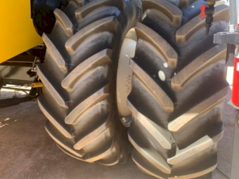 2018 NEW HOLLAND CR7.90 HEADER WITH 40' CNH 840CD RIGID DRAPER