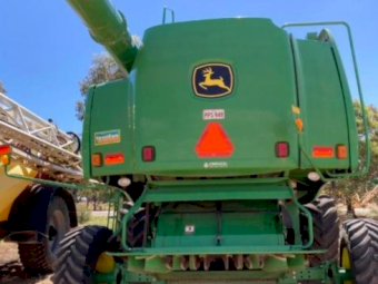 2006 JOHN DEERE 9660 STS & 936D 36' FRONT