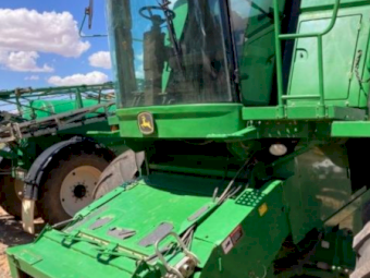 2006 JOHN DEERE 9660 STS & 936D 36' FRONT