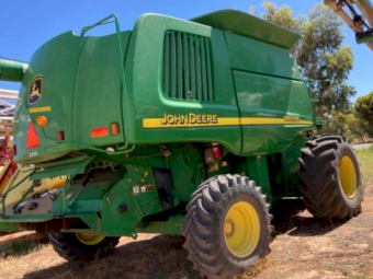 2006 JOHN DEERE 9660 STS & 936D 36' FRONT
