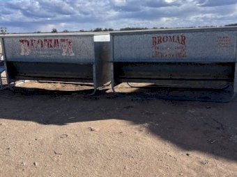 Bromar sheep feeders