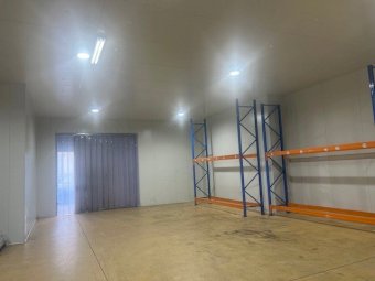 Coolroom 15.100m x 16.500m x 4.500m